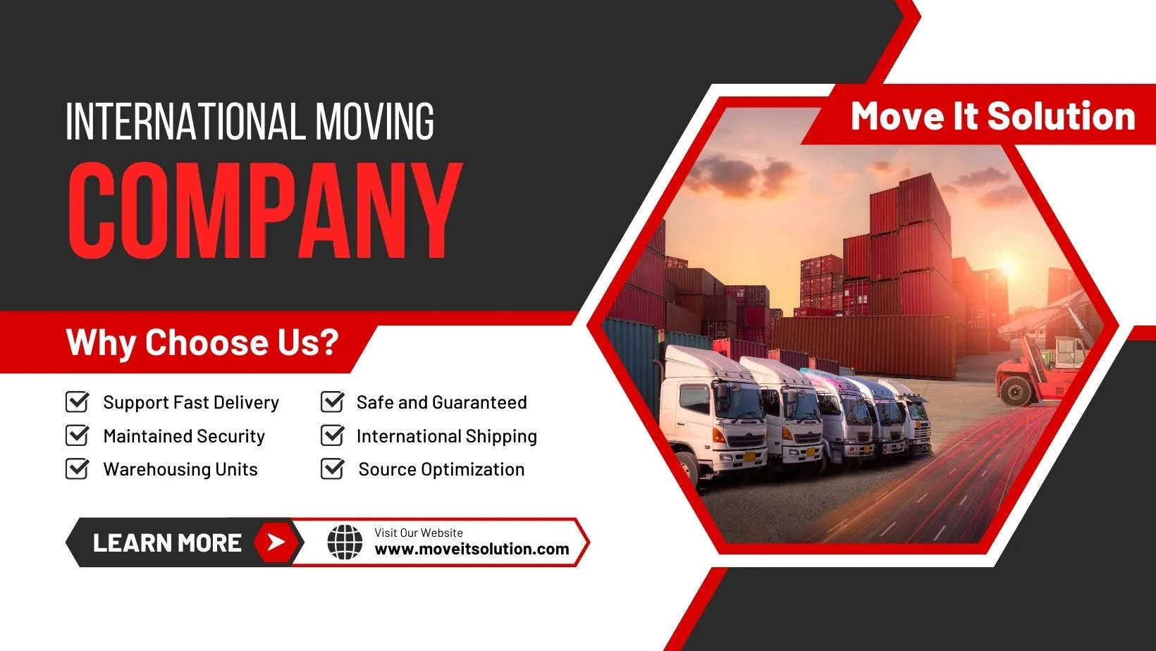 International moving company